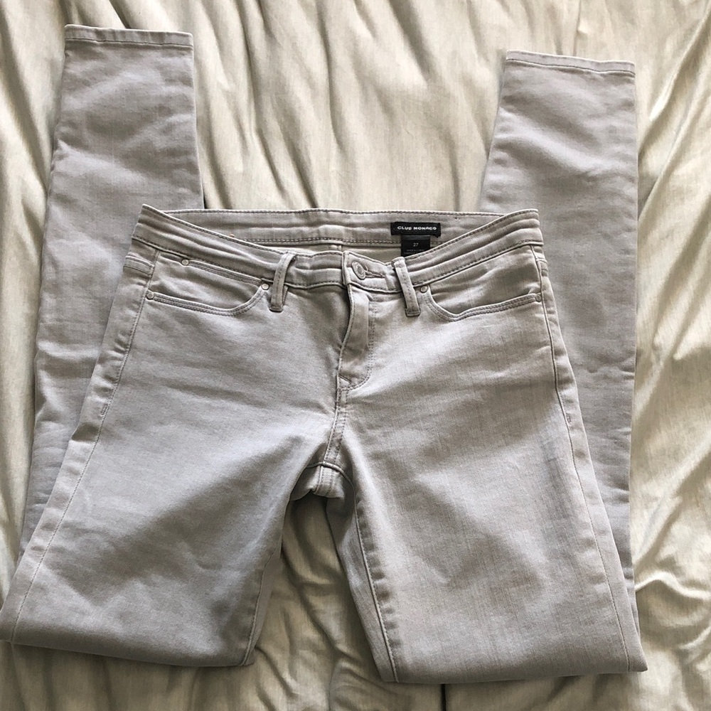 Club Monoco Gray Skinny Jeans